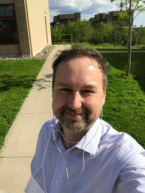 John Cormier at UNB Saint John as an invited conference panelist